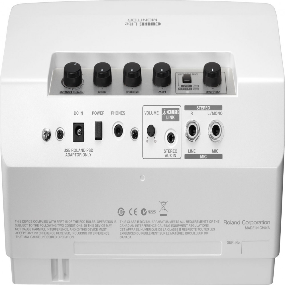 Roland CUBE-LM-WH Lite Monitor White Guitar Amplifier