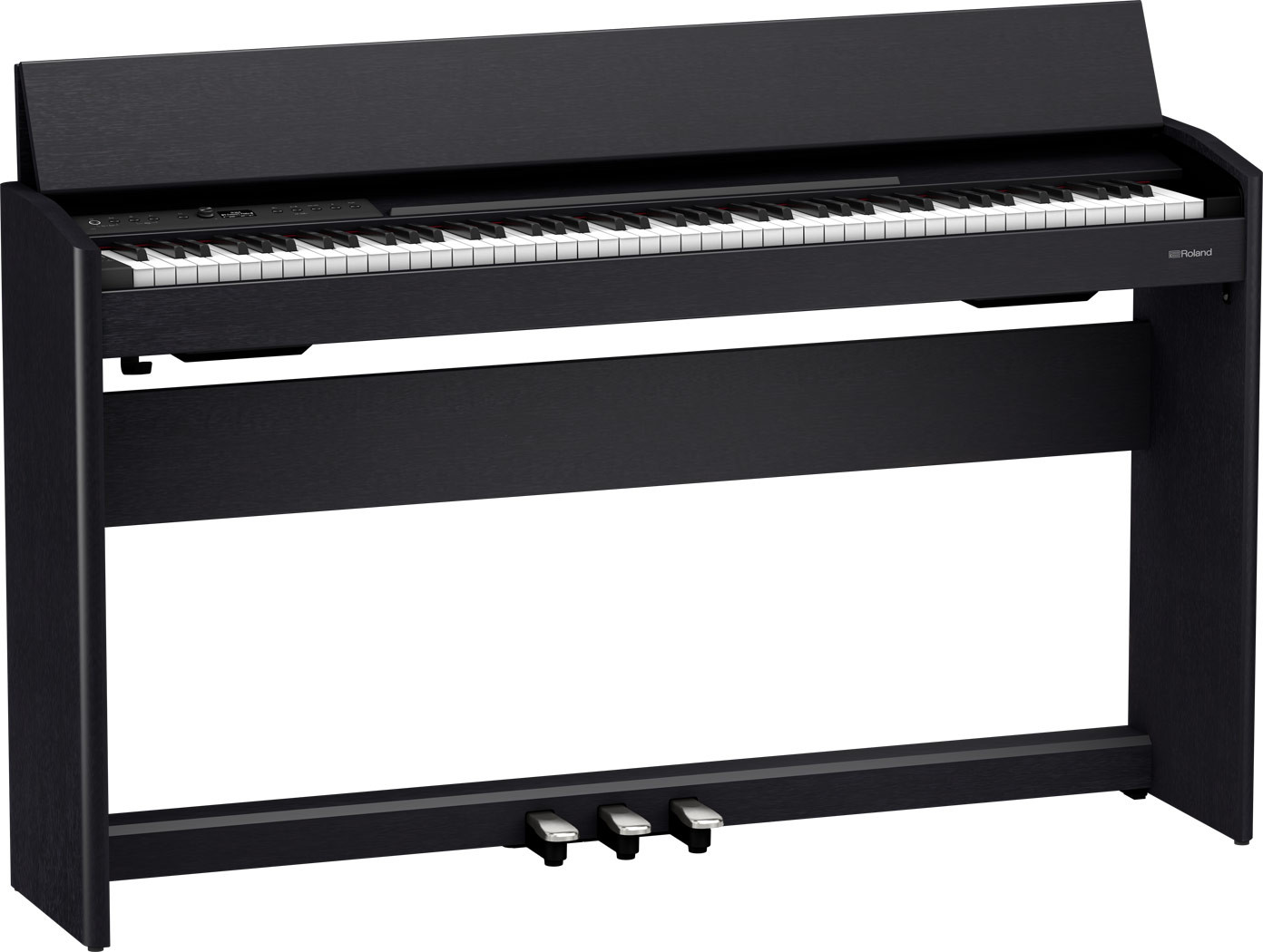 Roland F701-CB Digital Contemporary Black Piano with Bench