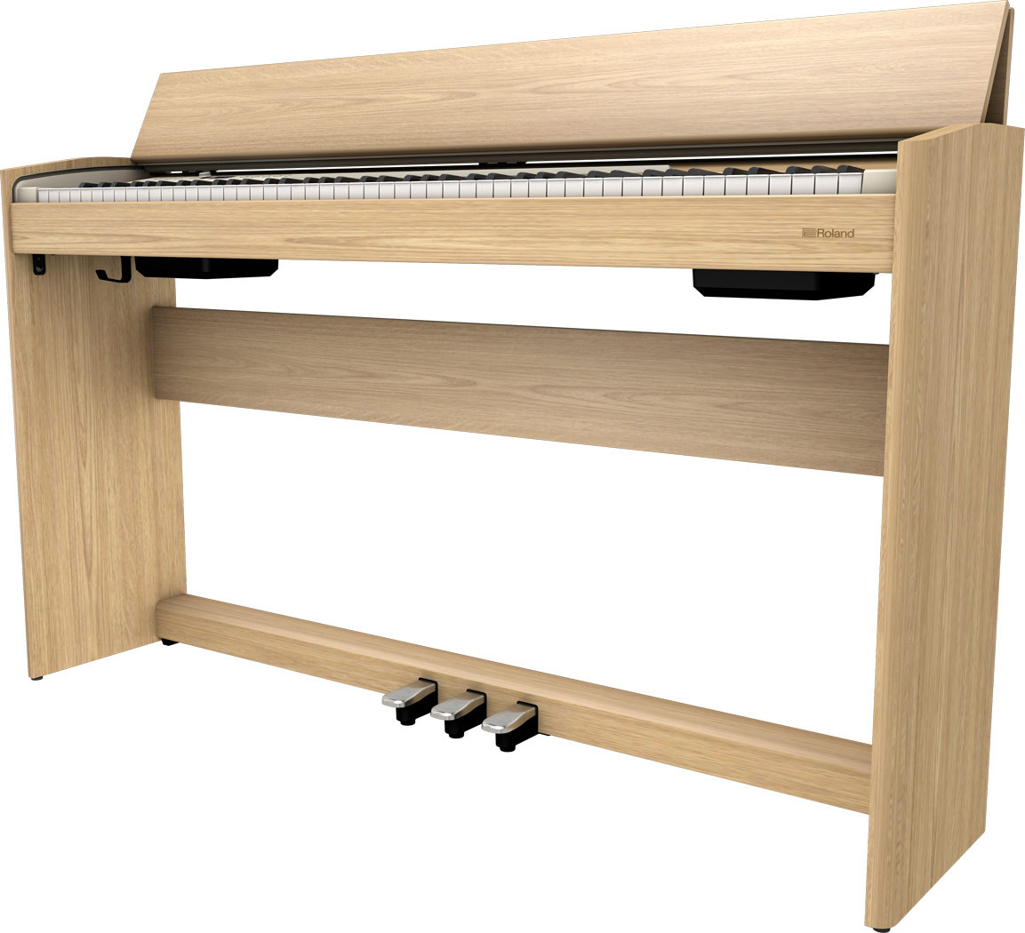 Roland F701-LA Digital Light Oak Piano with Bench