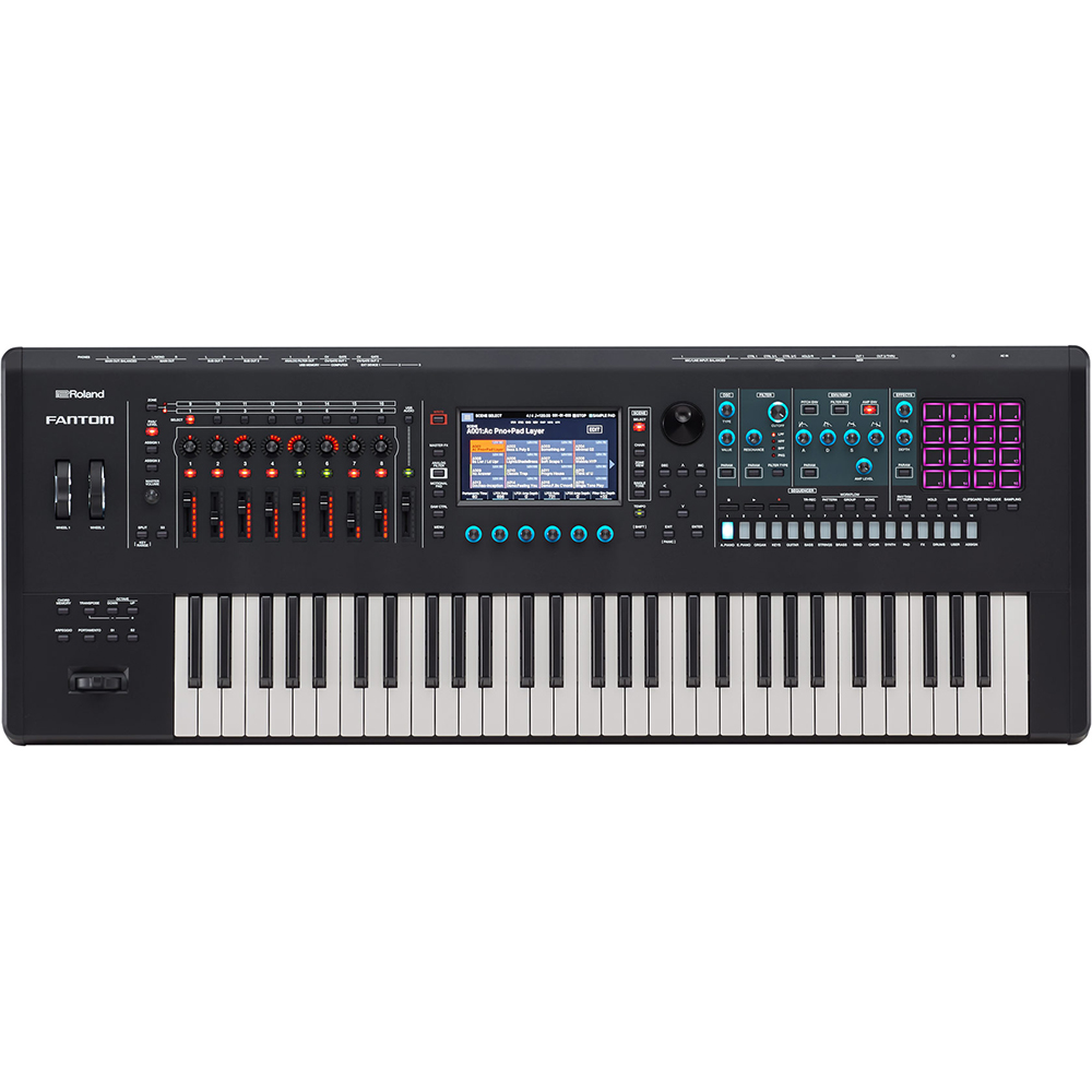 Roland FANTOM-6 Music Workstation 61 Keys Keyboard Synthesizers