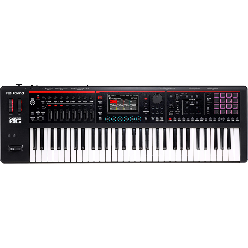 Roland FANTOM-06 Music Workstation 61 Keys Keyboard Synthesizers