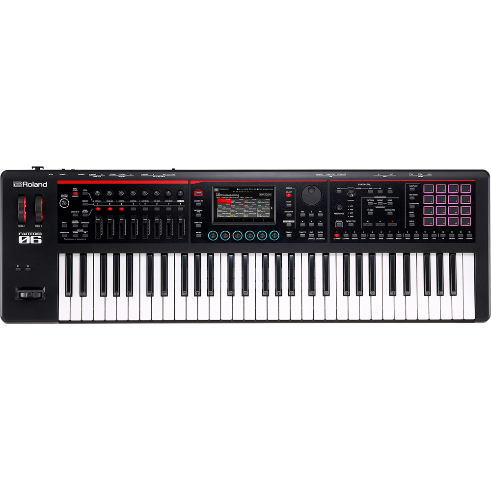 Roland FANTOM-06 Music Workstation 61 Keys Keyboard Synthesizers