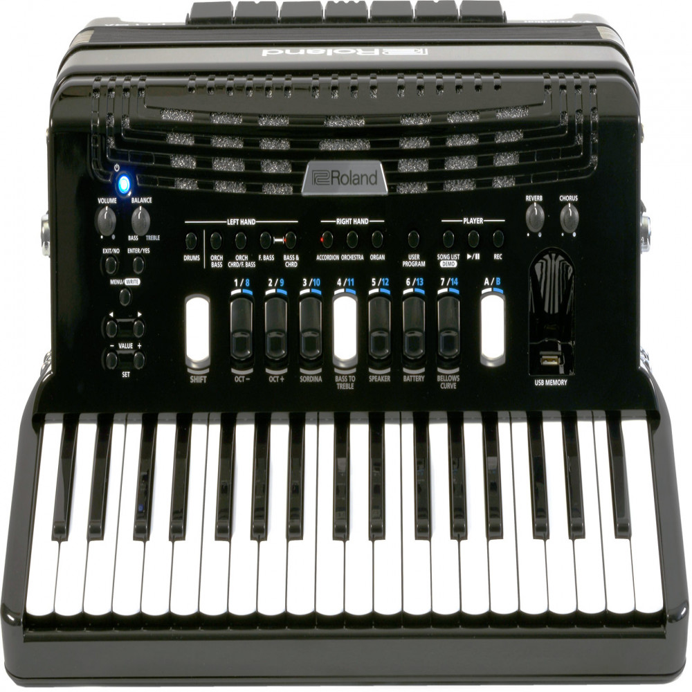 Roland FR-4X BK Piano Type Black V-Accordion