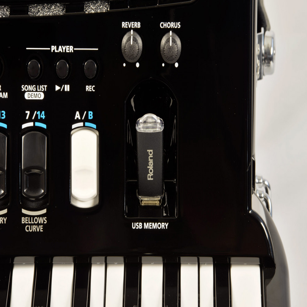 Roland FR-4X BK Piano Type Black V-Accordion