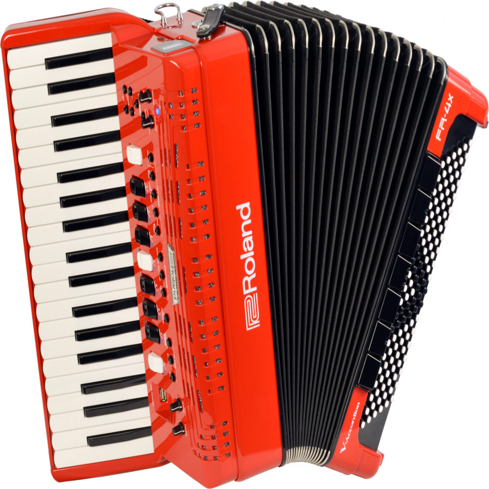 Roland FR-4X RD Piano Type Red V-Accordion