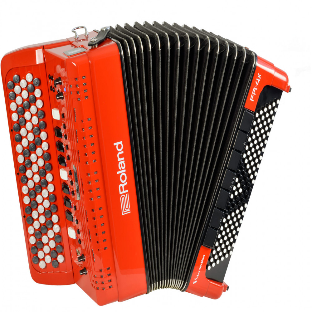 Roland FR-4XB RD Button Type Red V-Accordion
