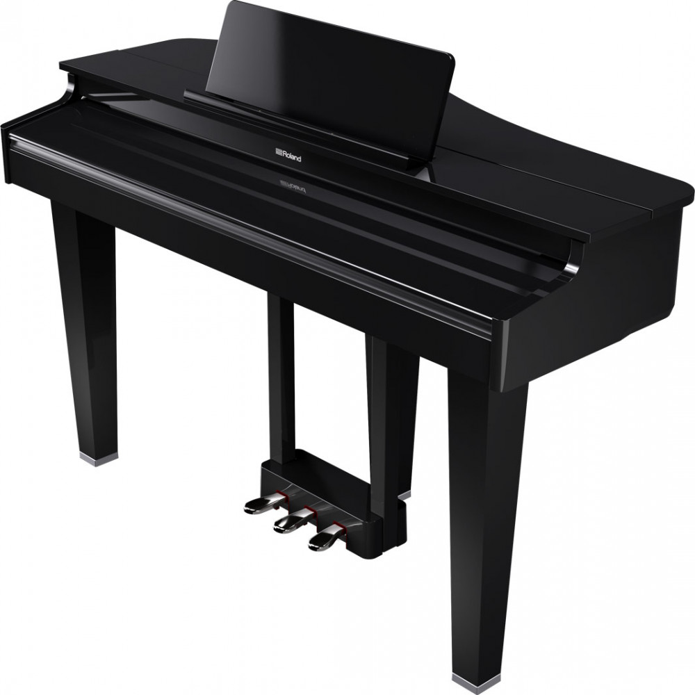 Roland GP-3-PE Polished Ebony Digital Grand Piano