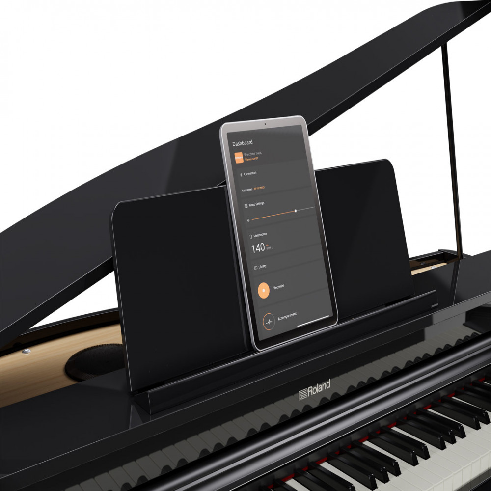 Roland GP-3-PE Polished Ebony Digital Grand Piano