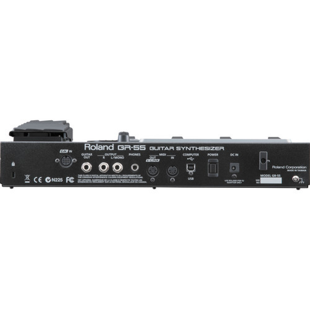 Roland GR-55GK-BK Guitar Synthesizer with GK-3 Black Pickup