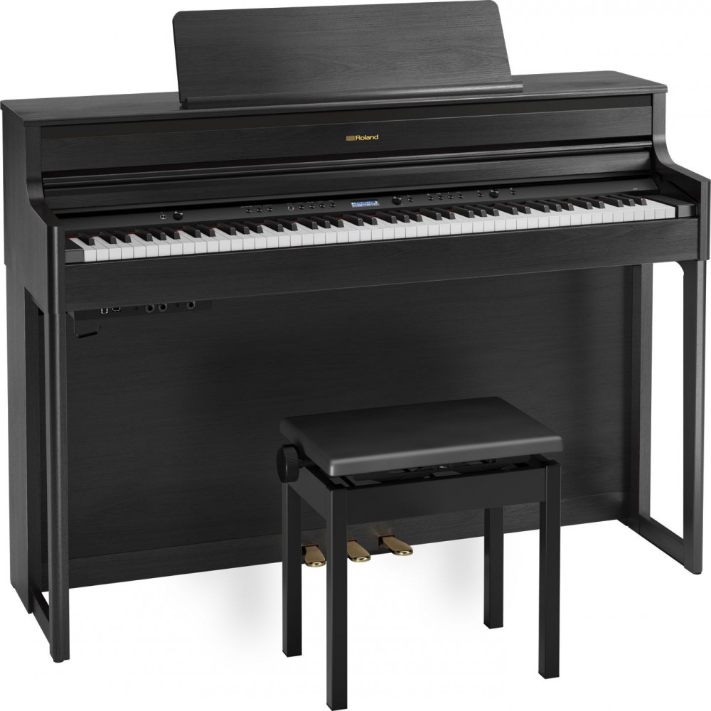 Roland HP704-CH Charcoal Digital Piano