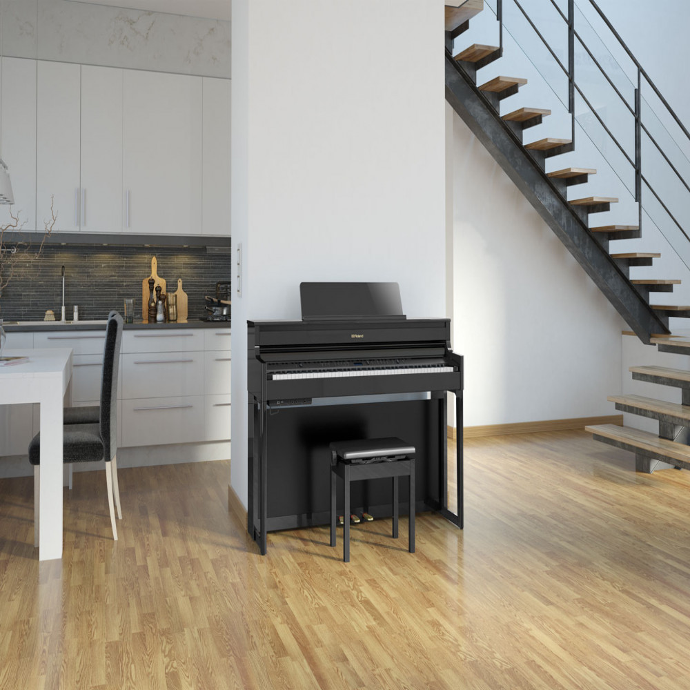 Roland HP704-CH Charcoal Digital Piano