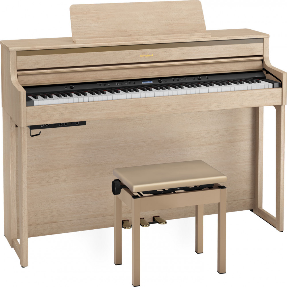 Roland HP704-LA Light Oak Digital Piano