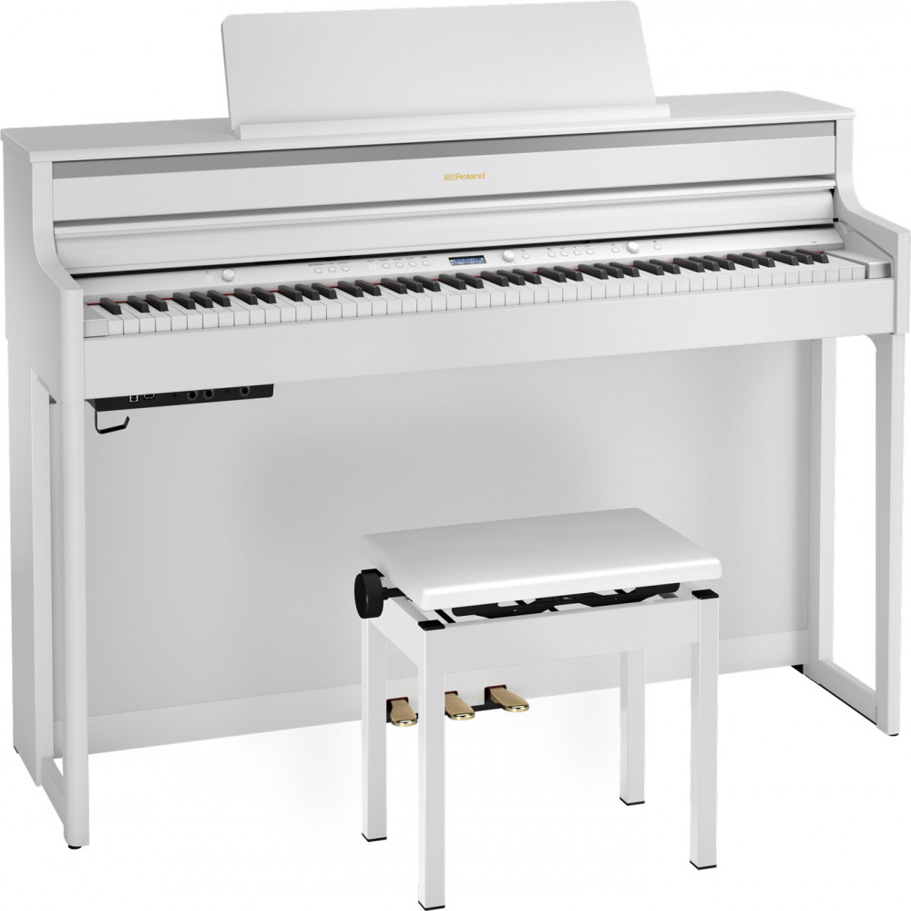 Roland HP704-WH White Digital Piano