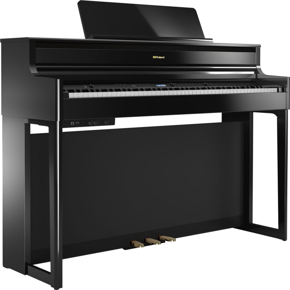 Roland HP704-PE Polished Ebony Digital Piano