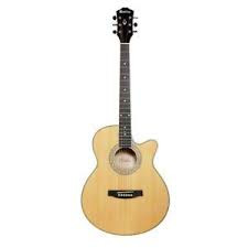 Chateau F110C 39 Inches Linden Natural Matt Finish Acoustic Guitar