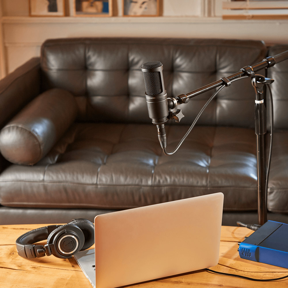 Audio Technica AT2020 Cardioid Condenser Microphone