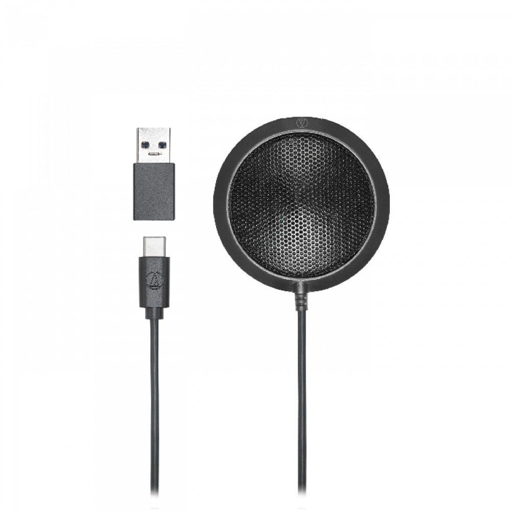 Audio Technica AT R4697 USB Omnidirectional Boundary Condenser Microphone
