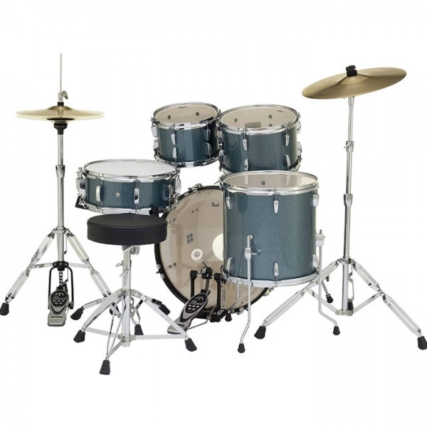 PEARL DRUM KIT ROADSHOW AQUA BLUE GLITTER-RS525SC
