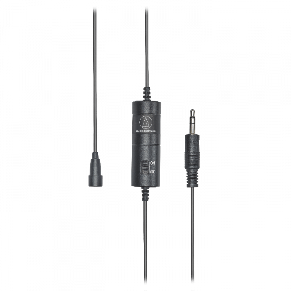 Audio Technica ATR3350xiS Omnidirectional Condenser Lavalier Condenser Microphone