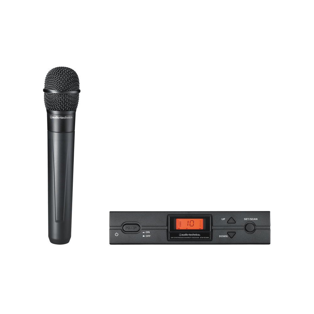 Audio Technica ATW-2120b 2000 Series Wireless Handheld Microphone System