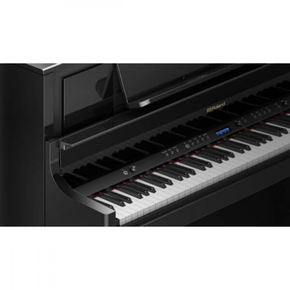Roland LX708-CH Charcoal Black Digital Upright Piano