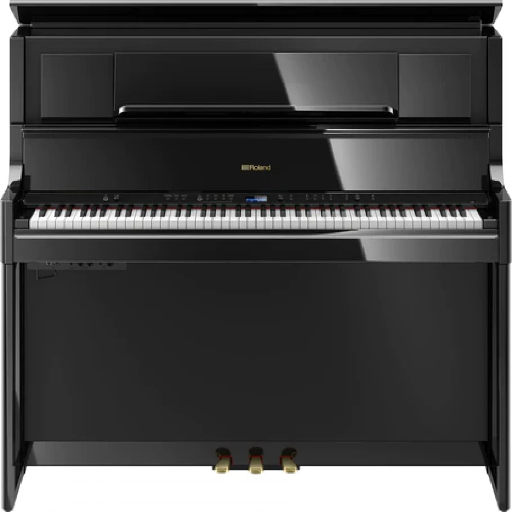 Roland LX708-PE Polished Ebony Digital Upright Piano