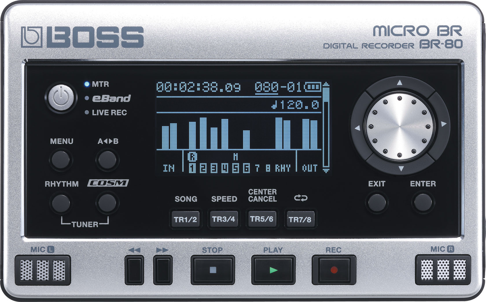 Roland M-BR Micro BR 80 Portable Digital Recorder