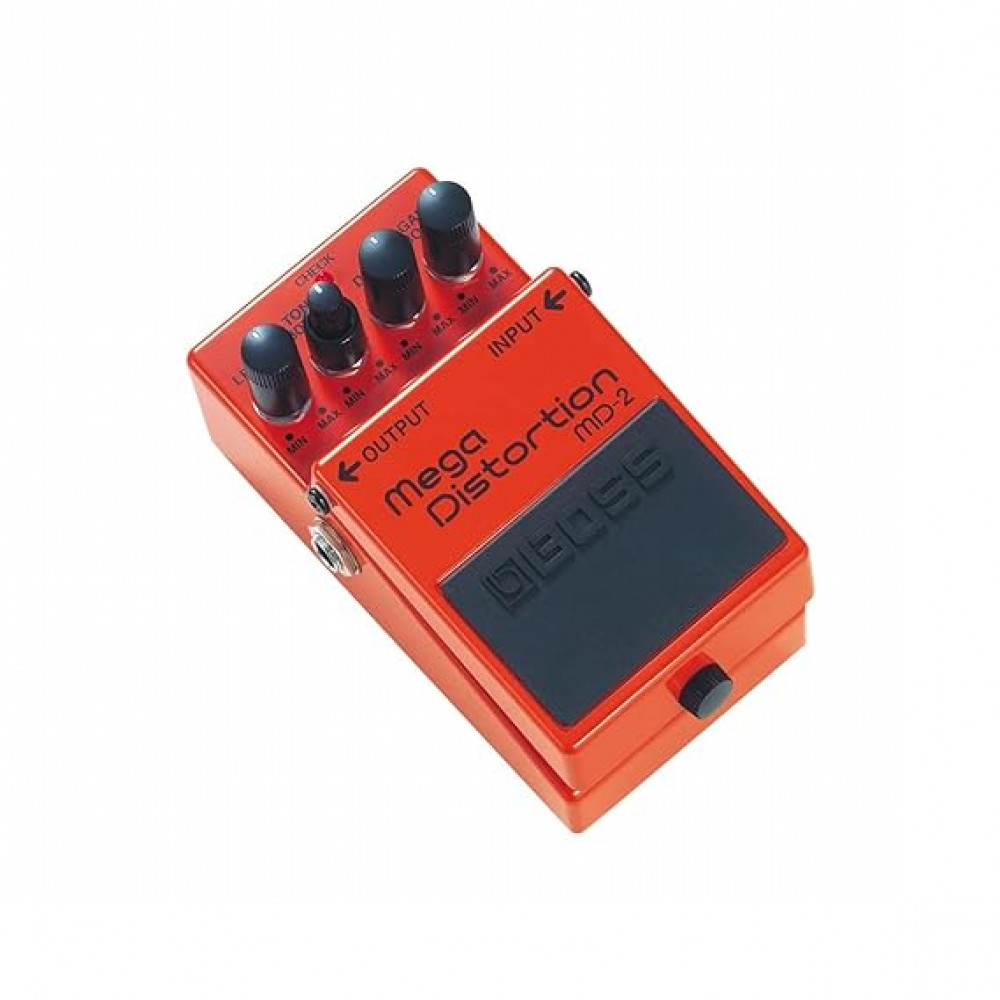 Roland MD-2 Boss Audio Mega Distortion Red