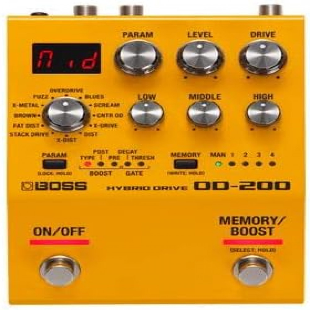 Roland Boss OD200 Hybrid Drive Pedal