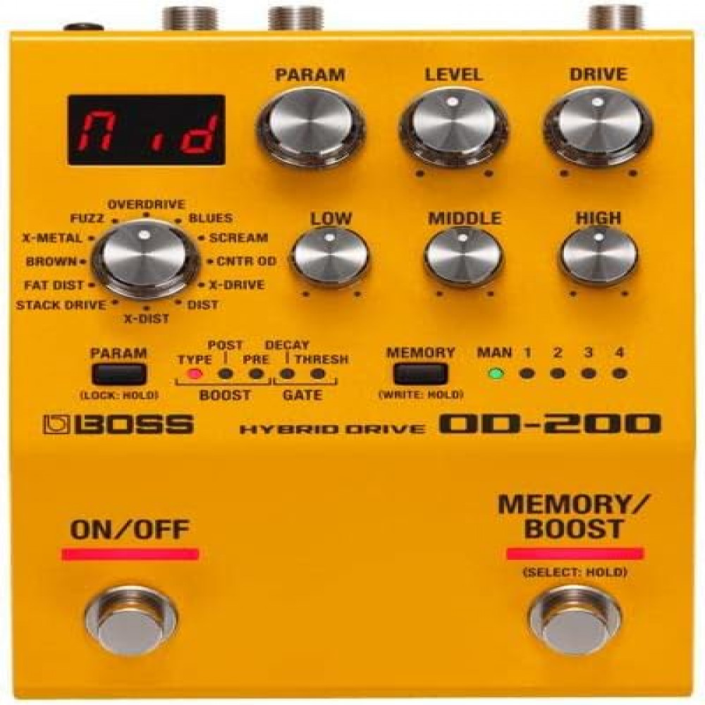 Roland Boss OD200 Hybrid Drive Pedal