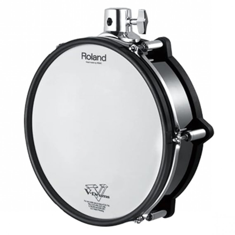 Roland PD-128-BC 12 Inch Dual Trigger Pad-Black Chrome