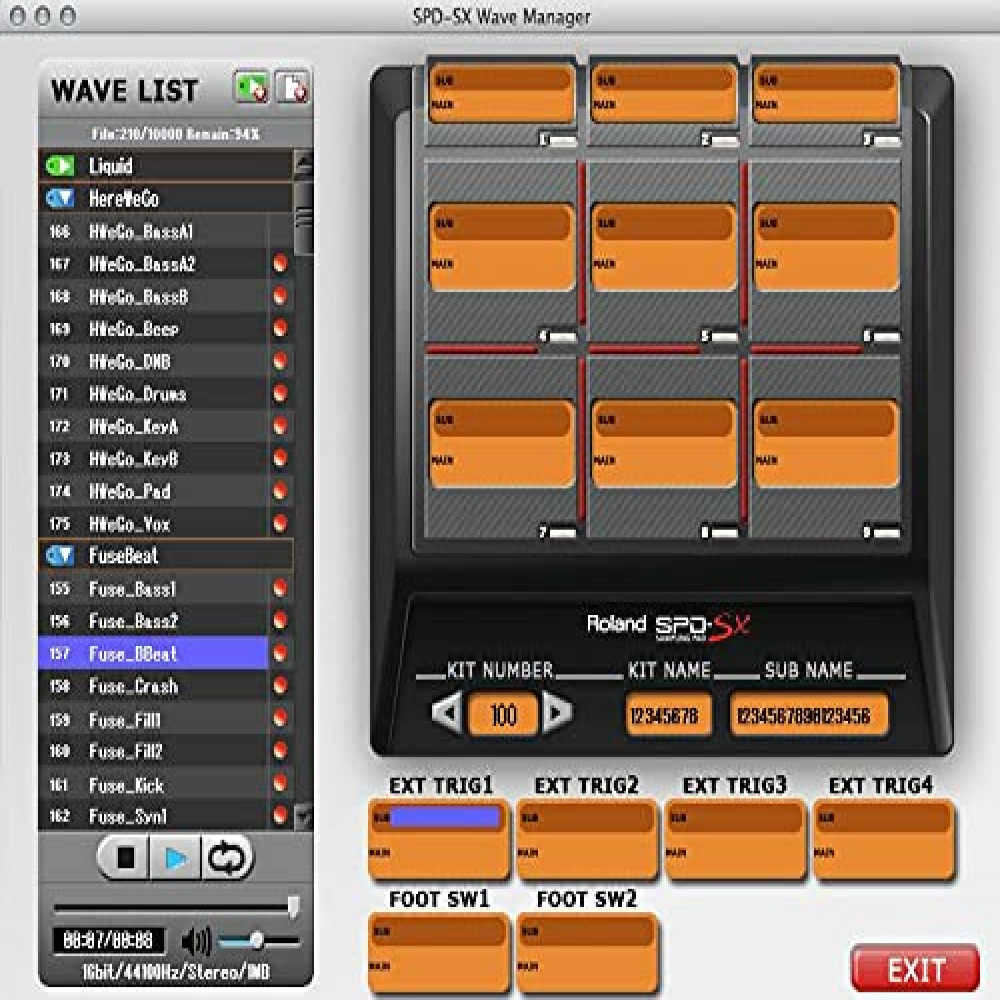 Roland SPD-SX Sampling Percussion Pad