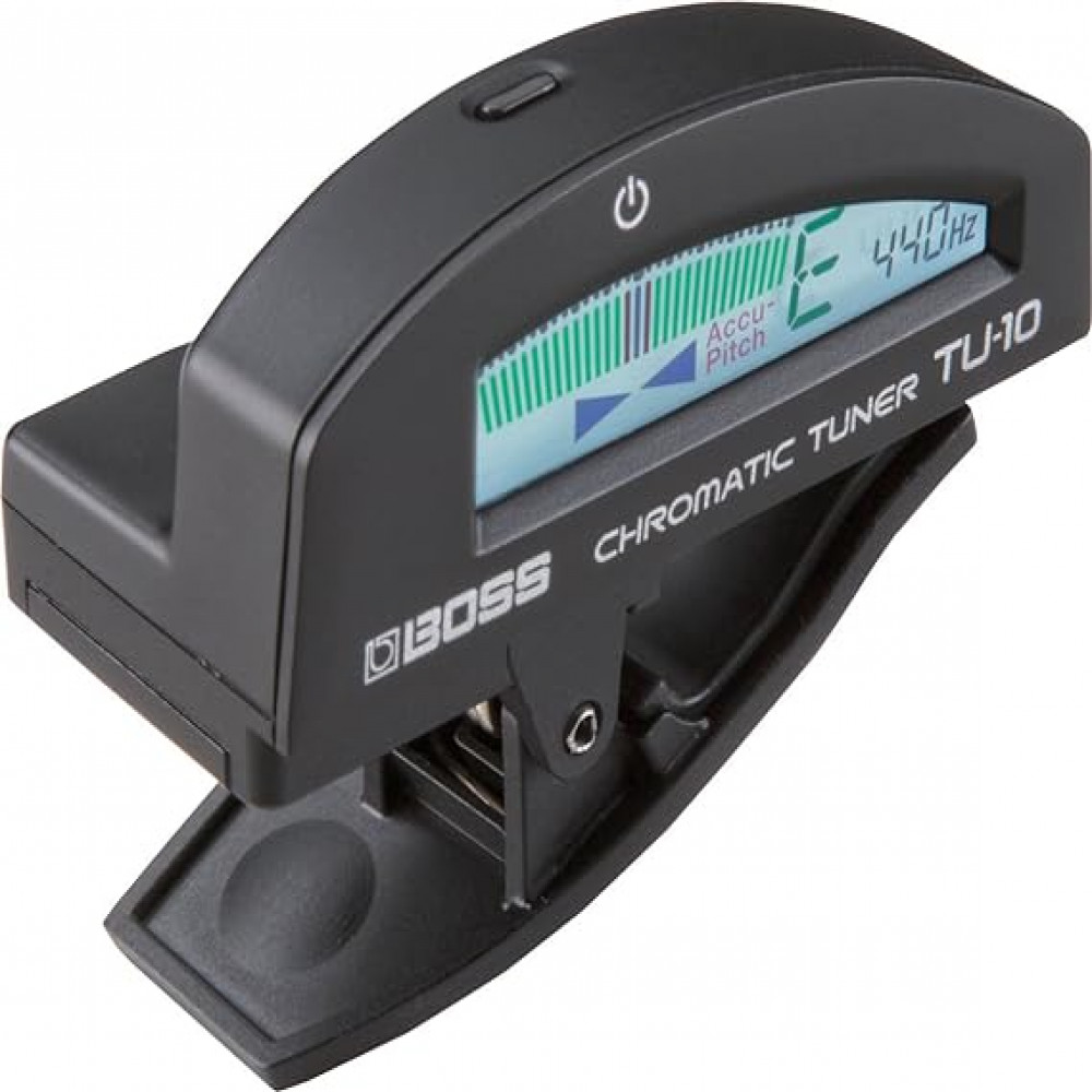 Roland Boss TU-10 BK Clip-On Chromatic Tuner