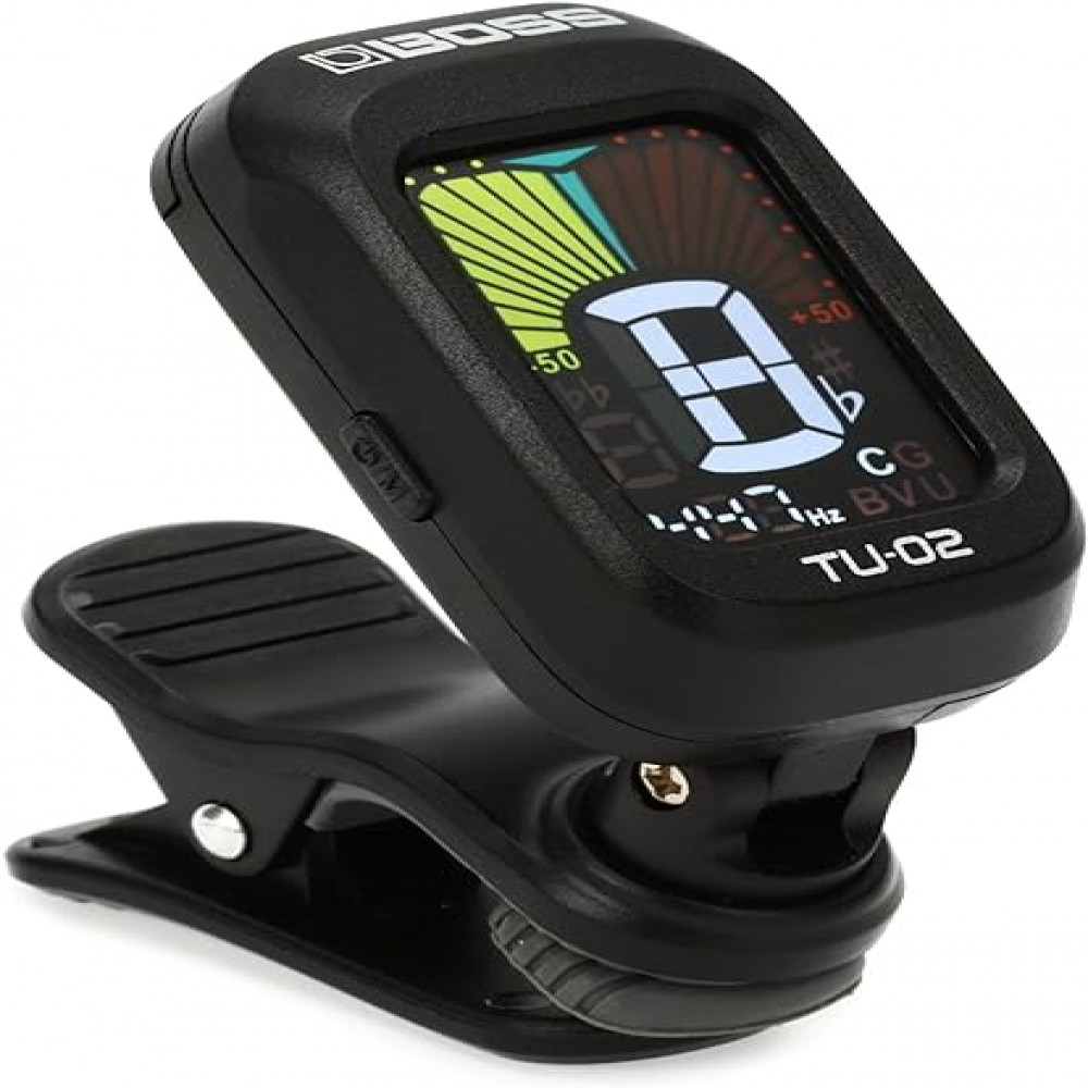 Roland TU-02 Clip-On Tuner Black