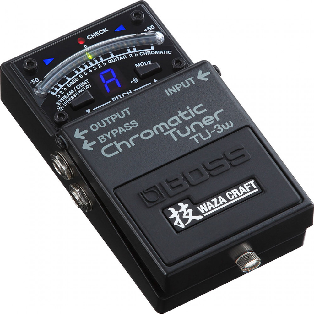 Roland Boss TU-3W Waza Craft Chromatic Tuner with Bypass