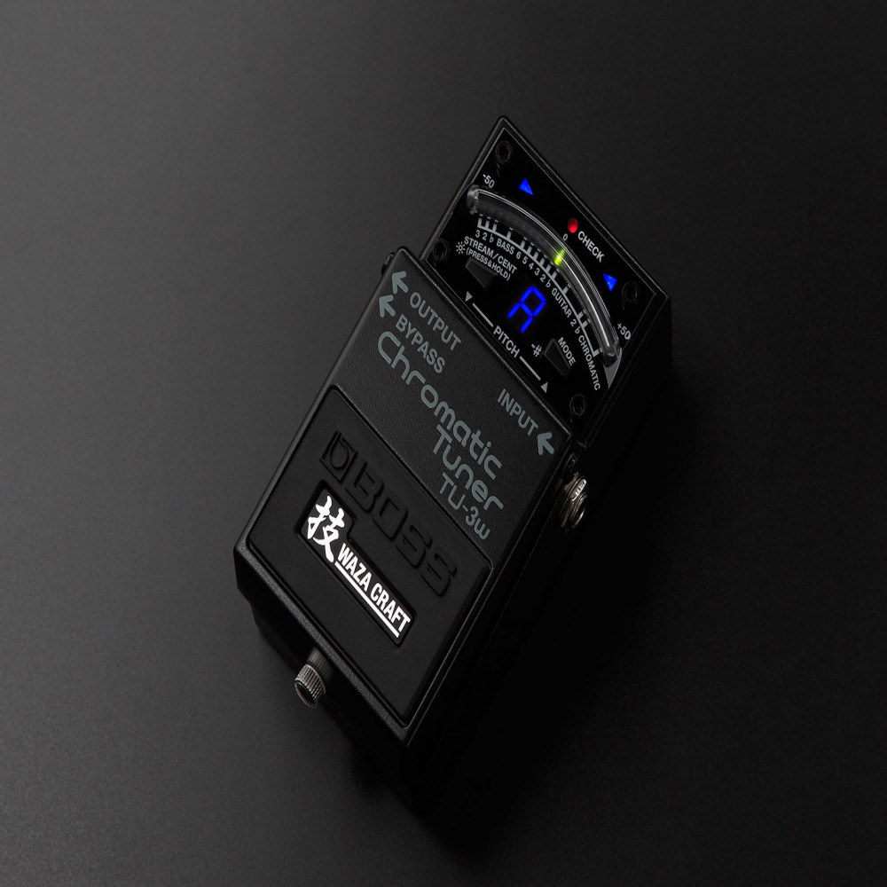 Roland Boss TU-3W Waza Craft Chromatic Tuner with Bypass