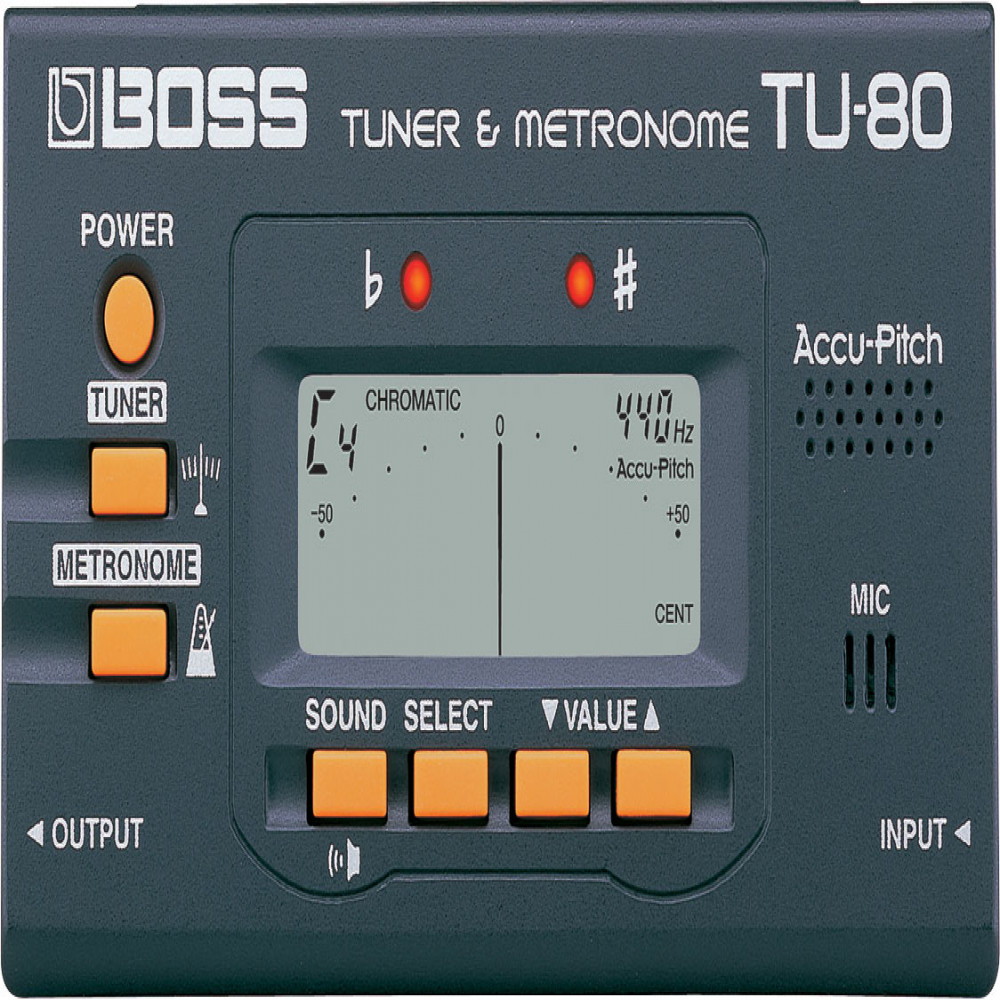 Roland Boss TU-80 Guitar Tuner and Metronome