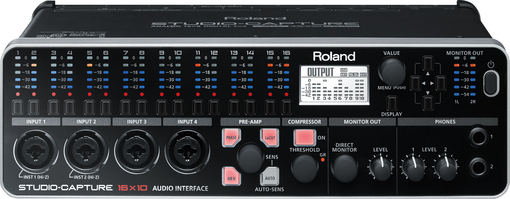 Roland UA-1610 Studio Capture USB 2.0 Audio Interface