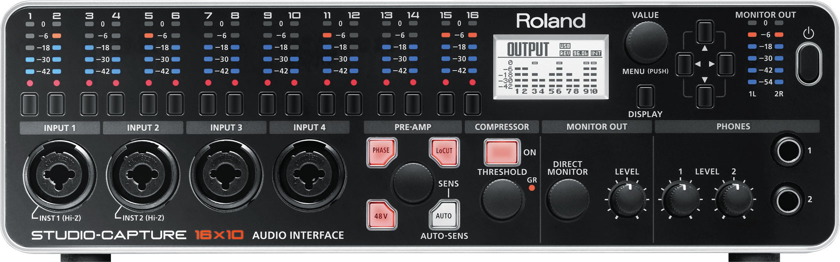Roland UA-1610 Studio Capture USB 2.0 Audio Interface