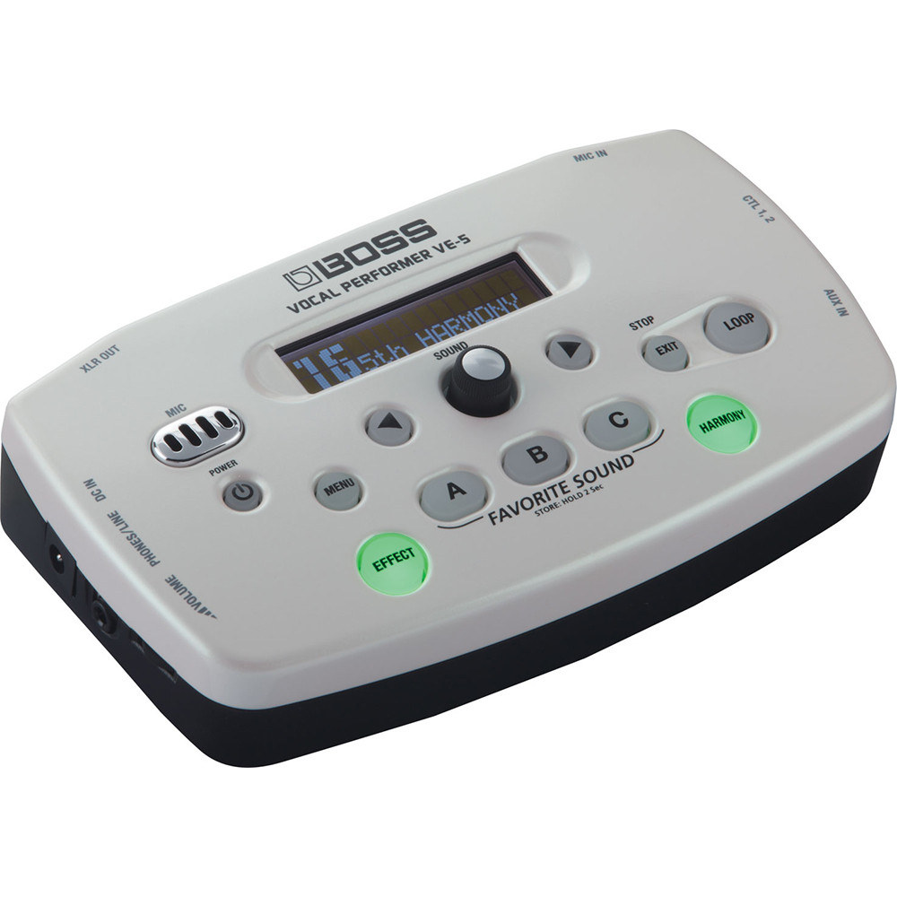 Roland Boss VE-5-RD-WH Vocal Performer