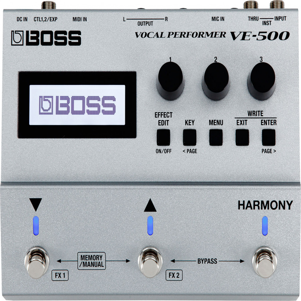 Roland Boss VE-500 Vocal Performer Effect Pedal