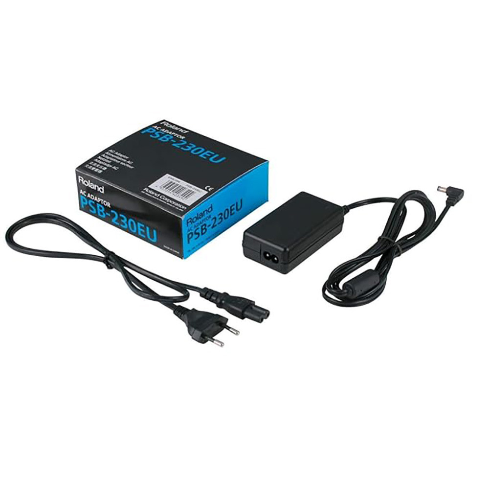 Roland PSB-230 EU Power Supply AC Adapter With Cable PC Black