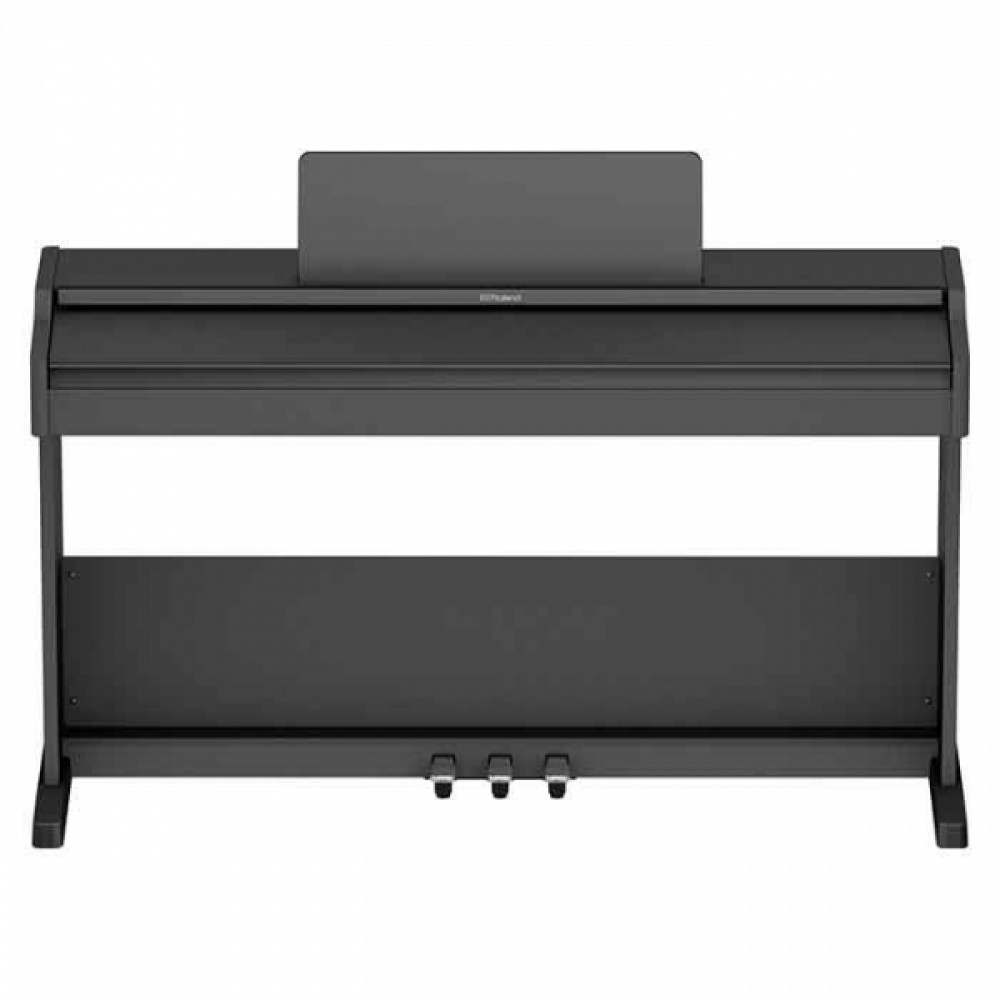 Roland RP107-BK 88-Keys PHA-4 Standard Keyboard with Escapement and Ivory Black Digital Piano