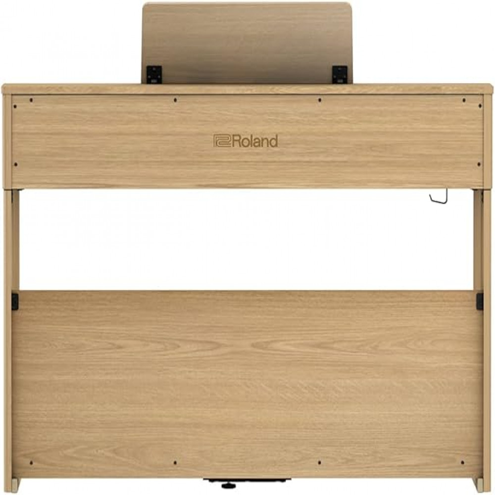 Roland RP701-LA 88-Keys PHA-4 Standard Keyboard with Escapement and Ivory Light Oak Digital Piano