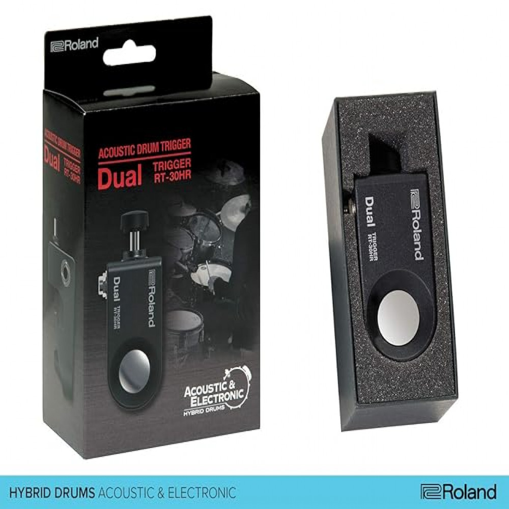 Roland RT-30HR Dual Acoustic Drum Trigger Black