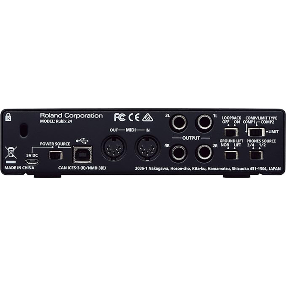 Roland RUBIX 24 2 In-4 Out USB Audio Interface