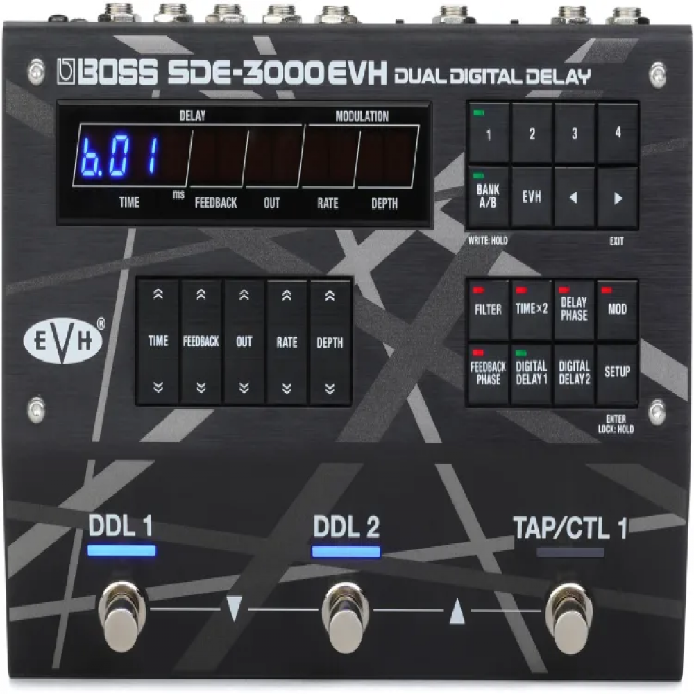 Roland SDE-3000EVH Dual Digital Delay Effects Pedal