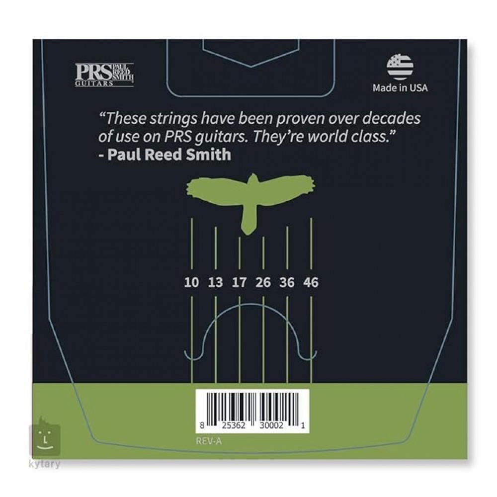 PRS Classic 10 Inch Regular Light Electric Guitar Strings 10-46