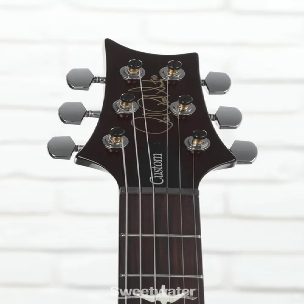 PRS C4M4F2HTIBTKW S2 Custom 24 Black Amber Electric Guitar