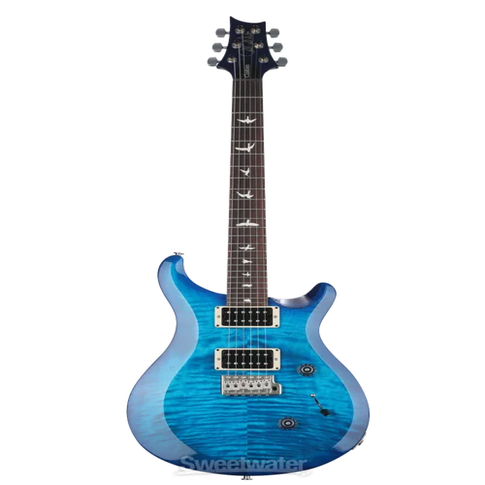 PRS C4M4F2HTIBTLB S2 Custom 24 Lake Blue Electric Guitar
